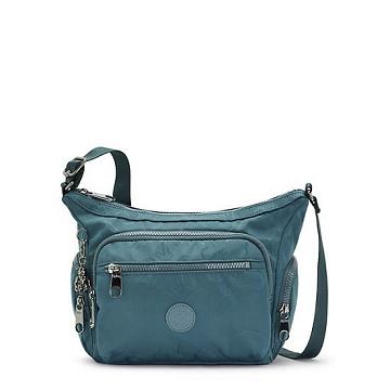 Torba Crossbody Kipling Gabbie Small Printed Granatowe Szare | PL 2070IL